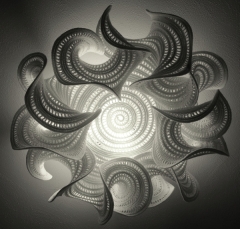 Hyperbolic lampshade